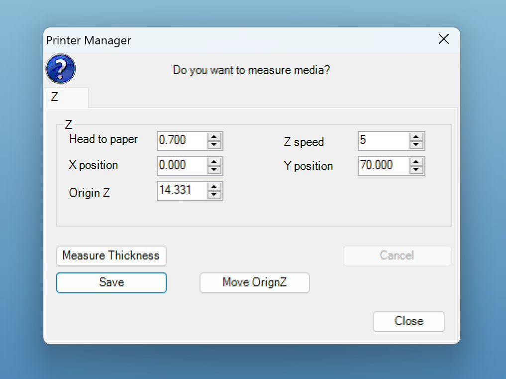 Texjet NG Series Printers Automatic platen height adjustment